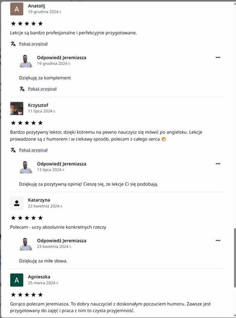 Mów pewnie po angielsku | Lekcje online