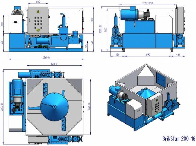 Brykieciarka BrikStar 200 hydrauliczna nowa
