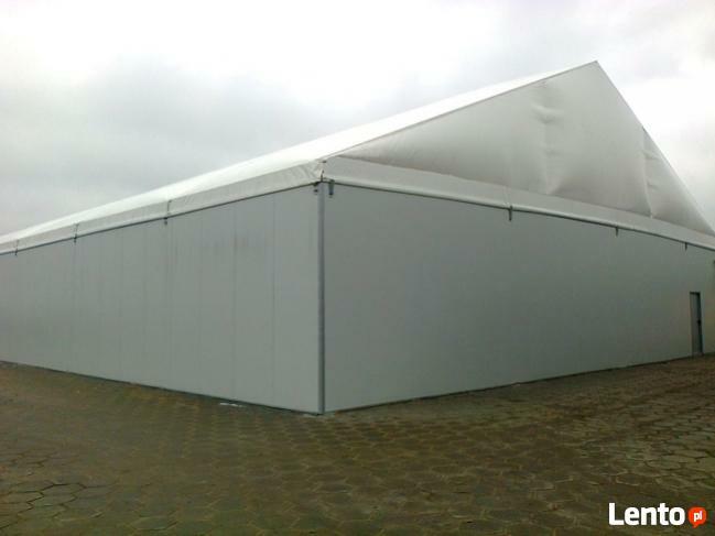 Hale namiotowe, namioty, hale magazynowe - produkcja