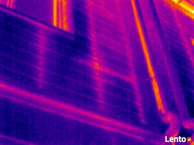 Badania kamerą termowizyjną. Analizy wilgotnościowe - Łódź.