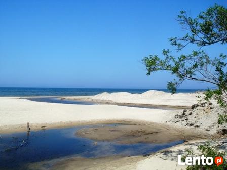 Działka Nad Morzem Ustronie Morskie Łasin pusta plaża