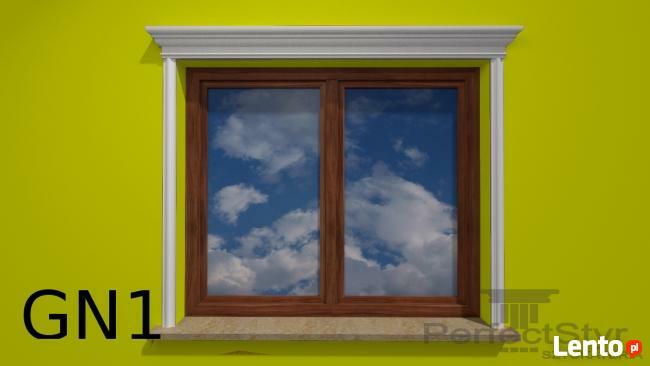 Gzymsy, Bonie, Listwy , Sztukateria elewacyjna