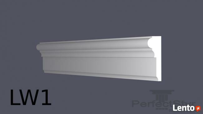 Gzymsy, Bonie, Listwy , Sztukateria elewacyjna