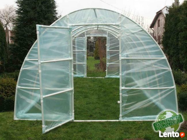 Tunele foliowe, tunel 3x6 Szklarnia PCV 18m2