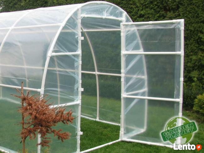 Tunele foliowe, tunel 3x6 Szklarnia PCV 18m2