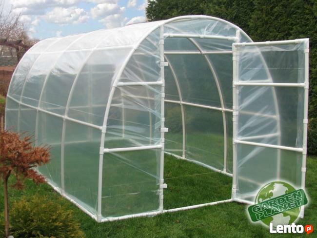 Tunele foliowe, tunel 3x6 Szklarnia PCV 18m2