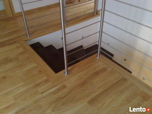 Układanie parkietu, cyklinowanie podłóg, schody drewniane