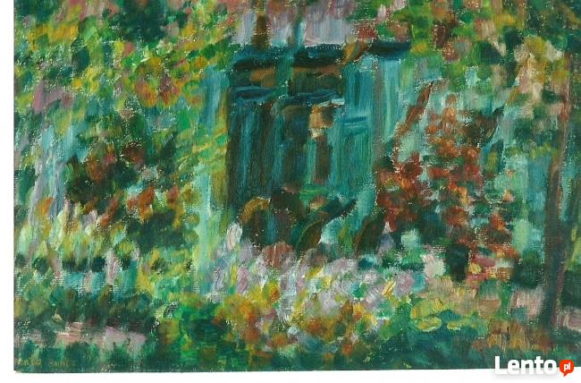 Pejzaż, widok, wnętrze, olej, Renata Bulicz (W.)