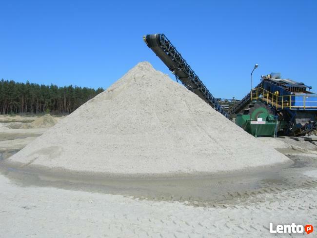 Piasek Płukany 0-2 wylewki szary piasek