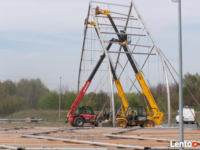 MONTAŻ, DEMONTAŻ HAL NAMIOTOWYCH, PRZESTAWIENIE