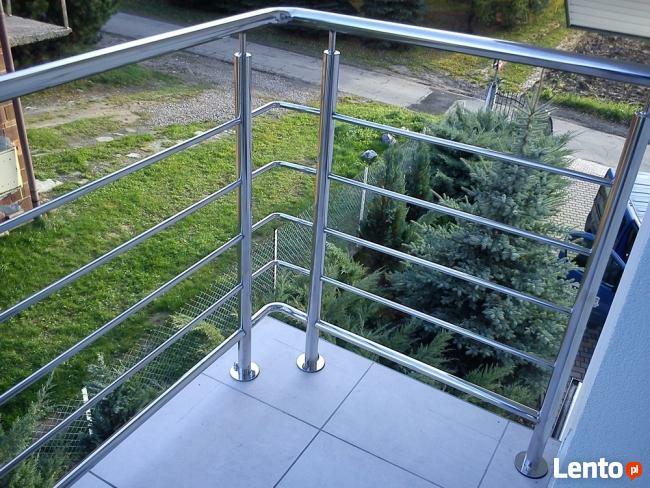 BALUSTRADY ZE STALI NIERDZEWNEJ KRAKÓW.