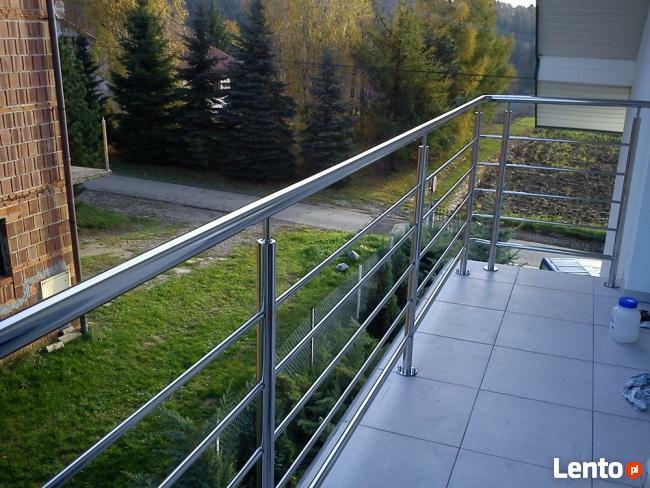 BALUSTRADY ZE STALI NIERDZEWNEJ KRAKÓW.