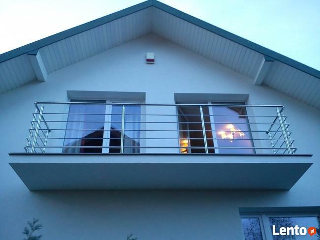 BALUSTRADY ZE STALI NIERDZEWNEJ KRAKÓW.