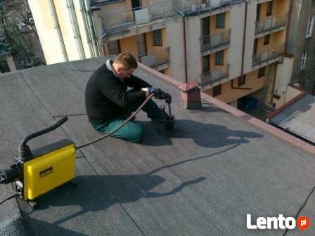 Czyszczenie kanalizacji.