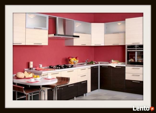 ZABUDOWA KUCHNI - SZAFY WNĘKOWE