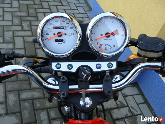 Motorower ZIPP ZV50 czerw.-czarn. NOWY Moto-Juzwex ZAMOŚĆ