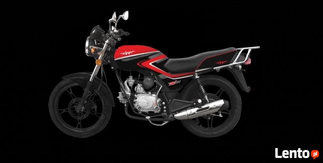 Motorower ZIPP ZV50 czerw.-czarn. NOWY Moto-Juzwex ZAMOŚĆ