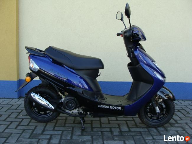Skuter BENDA SMART kolor granatowy NOWY Moto-Juzwex Zamość