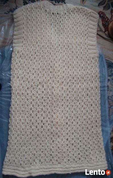 Kamizelka damska robiona ręcznie