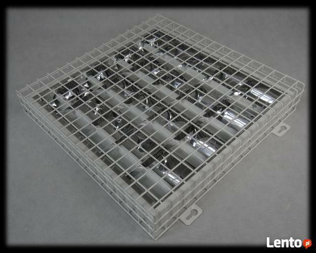 Kratka siatka ochronna lampy oprawy 4x18W - PRODUCENT