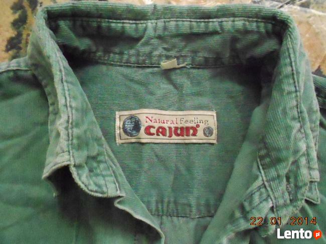 Koszula męska seledynowa