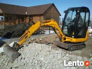 Usługi minikoparką - mini koparka, koparka, Bydgoszcz