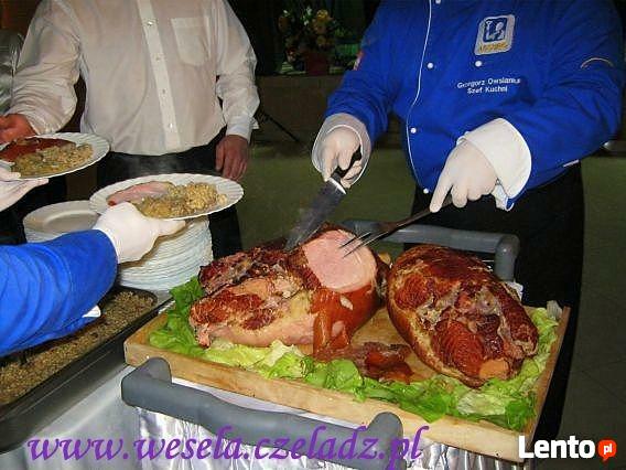 Kucharz na wesele wraz z kelnerami do wynajęcia.