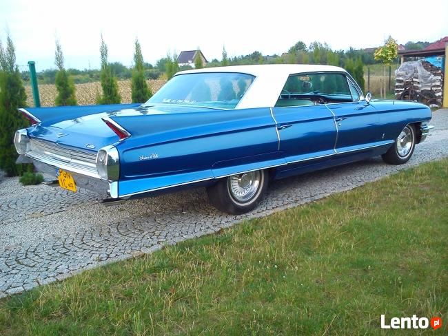 Cadillac skrzydlak i eldorado kabriolet