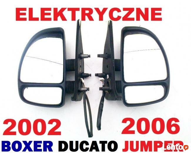 LEWE PRAWE Lusterko ELEKTRYCZNE Fiat DUCATO BOXER JUMPER 02-