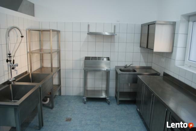Meble gastronomiczne ze stali nierdzewnej- szybka realizacja