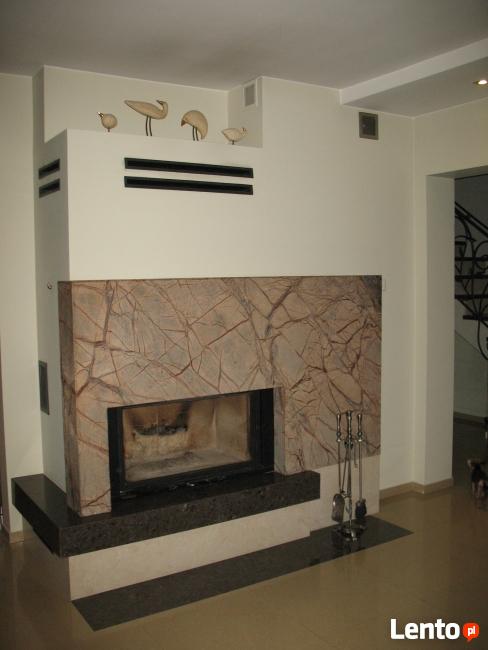 Schody kominki blaty kuchenne i łazienkowe marmur granit