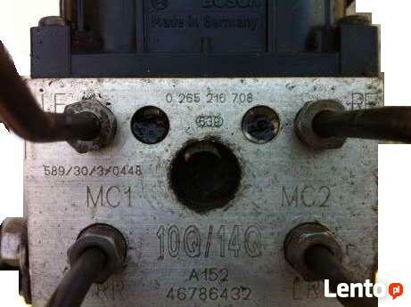 Pompa hamulcowa ABS 0265216708 FIAT DUCATO BOXER JUMPER 02-