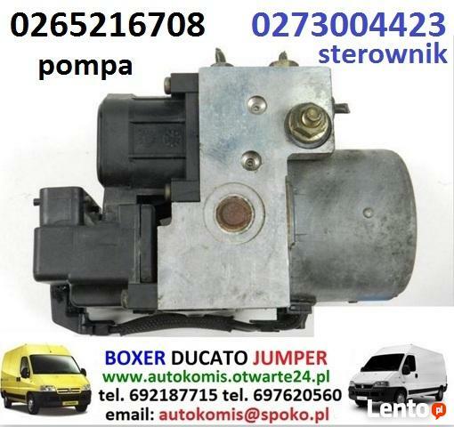 Pompa hamulcowa ABS 0265216708 FIAT DUCATO BOXER JUMPER 02-