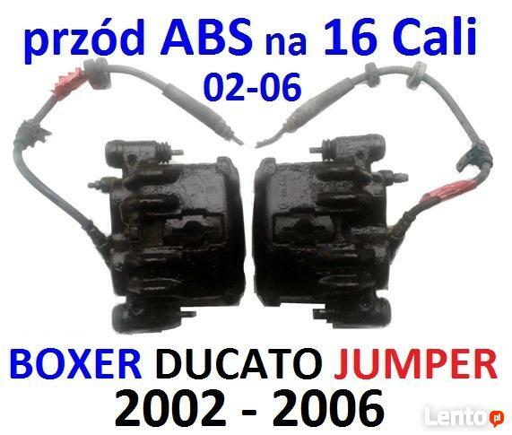 LEWY Zacisk hamulcowy ABS przód 16 Cali DUCATO BOXER JUMPER