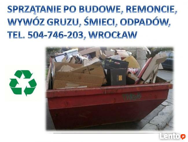 sprzątanie i opróżnianie piwnic, strychów, garaży,