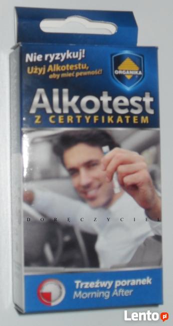 Alkotest z certyfikatem i dostawą