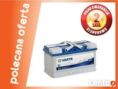 Akumulator VARTA Blue 80AH 740A F16 GWARANCJA 2LATA Katowice