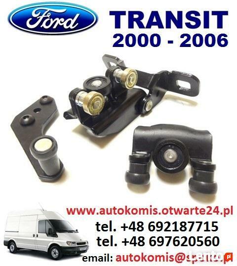 wózek WÓZKI ROLKI drzwi bocznych przesuwnych FORD TRANSIT 00