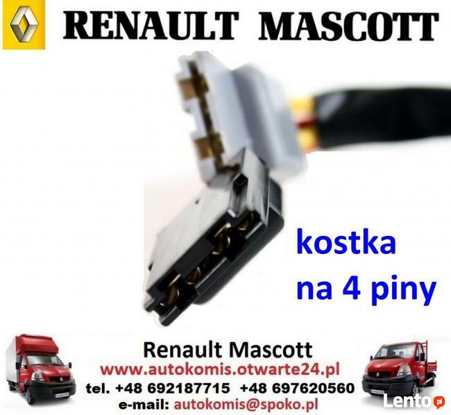 Markowa stacyjka zapłonowa kostka klucze RENAULT MASCOTT 98-