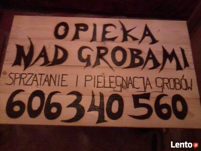 Opieka nad grobami - sprzątanie i pielęgnacja grobów