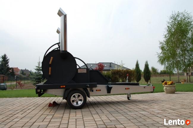 grill smoker bbq grill na przyczepie model Texas 4