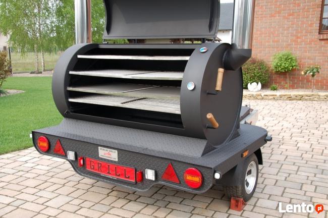 grill smoker bbq grill na przyczepie model Texas 4