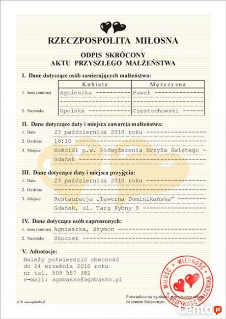 Aktor na ślub, Mistrz ceremonii ślubnej. Udzielanie ślubów