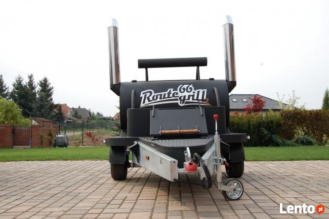 grill smoker bbq grill na przyczepie model Texas 4