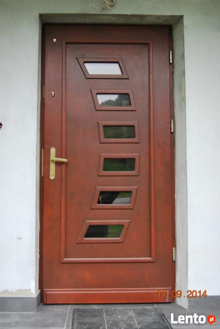 DREWNIANE DRZWI ZEWNĘTRZNE I WEWNETRZNE na wymiar