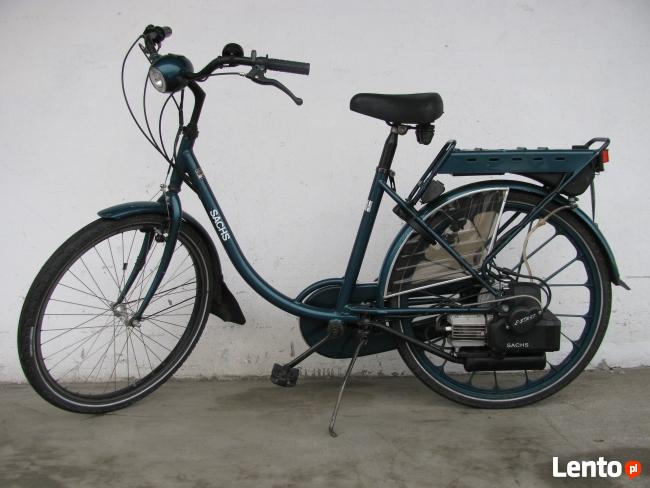 Holenderskie rowery z silnikiem spalinowym i elektrycznym