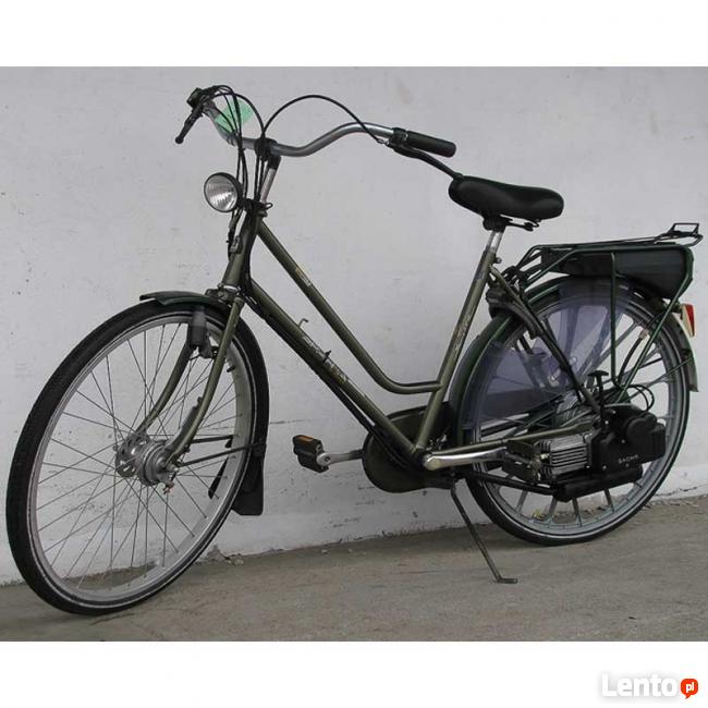 Rowery z silnikiem spalinowym i elektrycznym