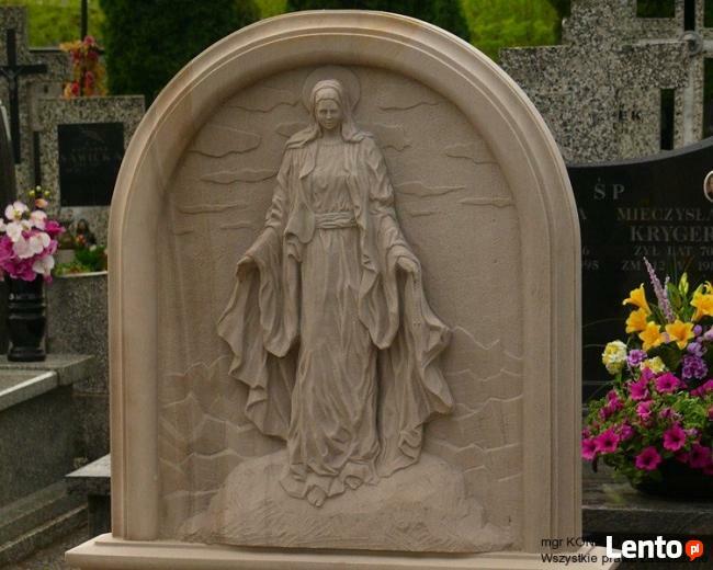 Artsytyczne ekskluzywne nagrobki z piaskowca granitu