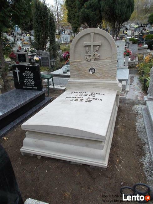 Artsytyczne ekskluzywne nagrobki z piaskowca granitu