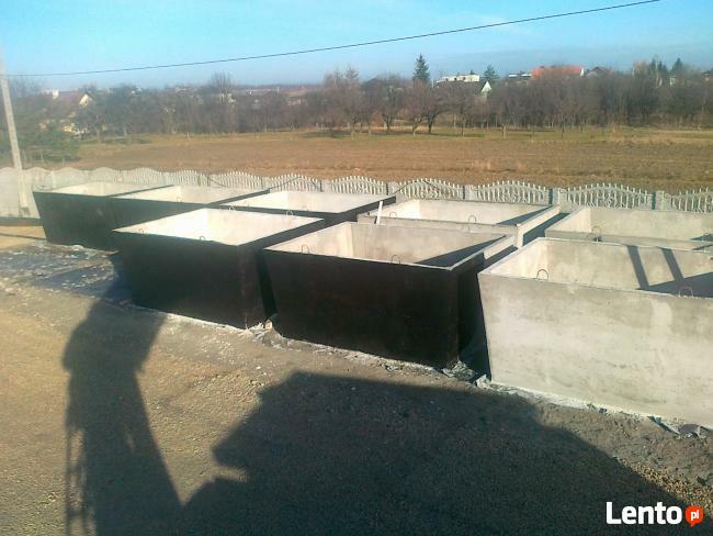 SZAMBA SZAMBO BETONOWE PRODUCENT KRAKÓW MAŁOPOLSKIE